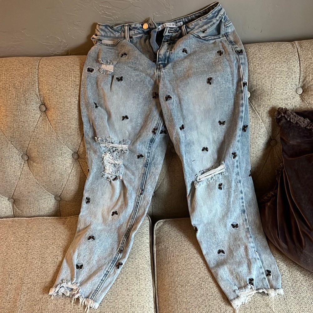 Butterfly jeans